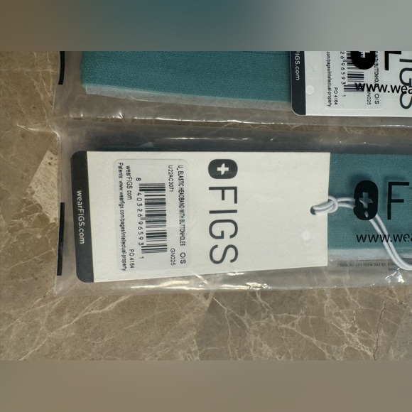 2 ELASTIC HEADBAND WITH BUTTONHOLES - Picture 4 of 5